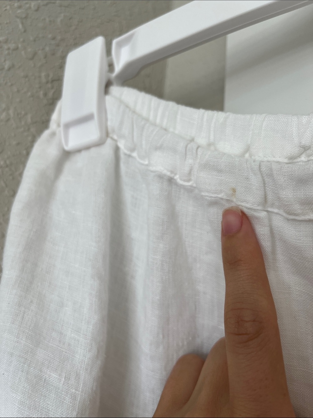 CP Shades Fanny 100% Linen White Midi Skirt - Picture 11 of 13